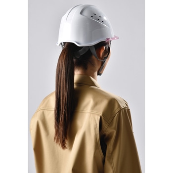 女性用ヘルメット LSC-11PCLV α ミドリ安全