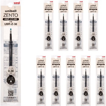 ユニボールゼント 単色用リフィル 0.38mm 10P箱 UBR-Z-38 uni(三菱鉛筆)