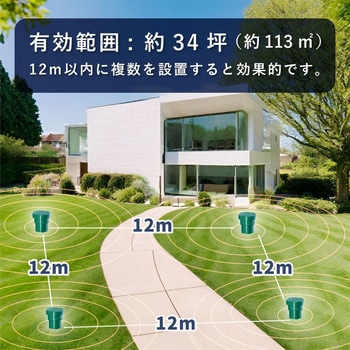 超音波モグラ撃退器NEO GLOBAL&LOCAL