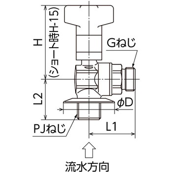 CBL21型 逆止弁付ボールバルブ オンダ製作所