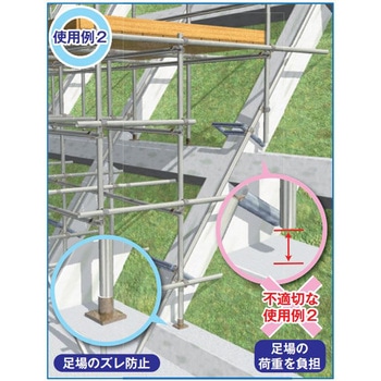 フレームキャッチャー 吹付のり枠用補助金具 FSC藤原産業