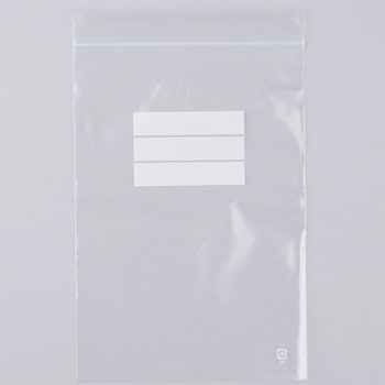 チャック付き袋 見出し枠付き 厚さ0.08mm モノタロウ
