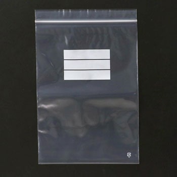 チャック付き袋 見出し枠付き 厚さ0.08mm モノタロウ