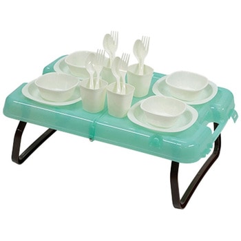 ピクニックテーブル&食器セット CAPTAIN STAG