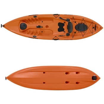 カヤックボーイ フィッシング 305 オレンジ パドル付 CAPTAIN STAG