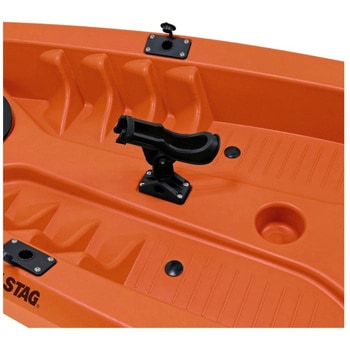 カヤックボーイ フィッシング 305 オレンジ パドル付 CAPTAIN STAG