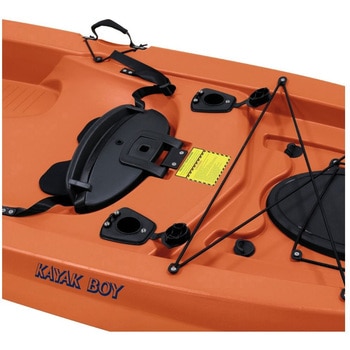 カヤックボーイ フィッシング 305 オレンジ パドル付 CAPTAIN STAG