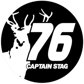 CSデザインステッカー(76・マルシカ)Φ60mm CAPTAIN STAG