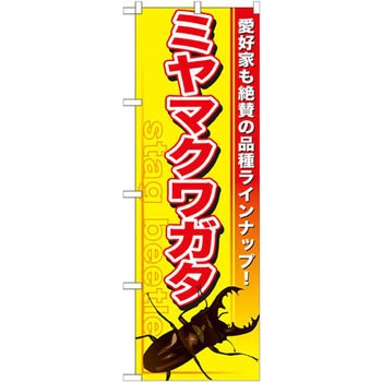 のぼり ミヤマクワガタ 愛好家も絶賛も品種ラインナップ! P・O・Pプロダクツ