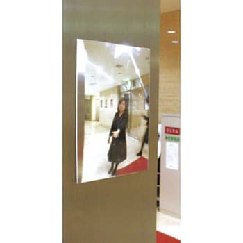 エレベーター用FFミラー 三方枠用 コミー 室内用 安全ミラー 【通販