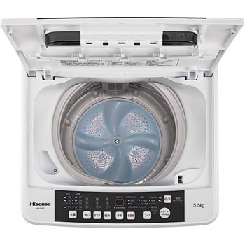 HW-T55C 全自動洗濯機 1台 Hisense(ハイセンス) 【通販サイトMonotaRO】