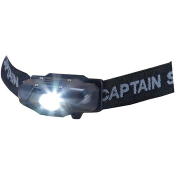シンプルLEDヘッドライト ブラック CAPTAIN STAG