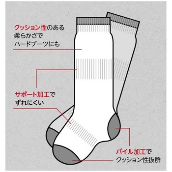 ジュニア用 ウィンターソックス2P 19～21cm 男の子用アソートセット - CAPTAIN STAG