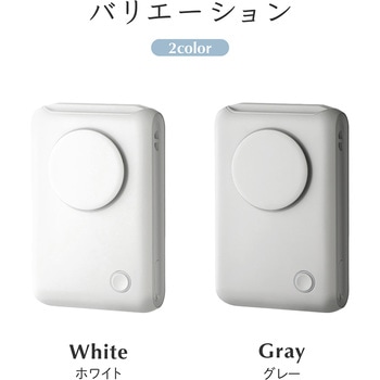 クリップつきハンディファン 傘対応 スタンド機能 風量調整 首掛け ベルトファン LEPLUS NEXT