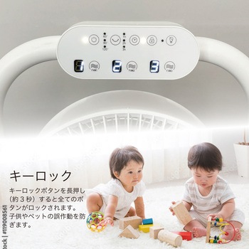 3連サーキュレーターファン ROOMMATE