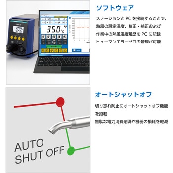 FR850-81 マイクロホットエアー 1個 HAKKO(白光) 【通販モノタロウ】