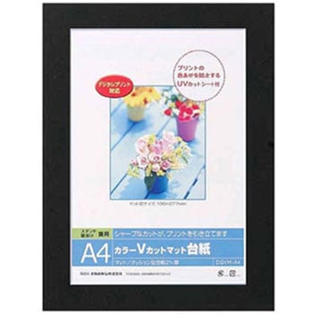 カラーVカット台紙 ナカバヤシ