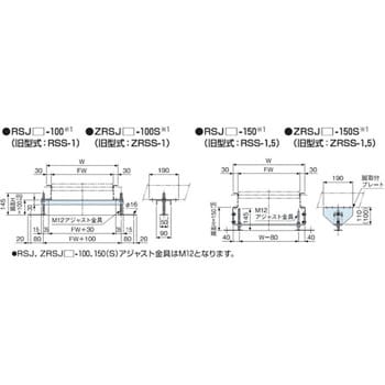 グラビティローラコンベヤ用脚 RSJ400 S オークラ輸送機 【通販