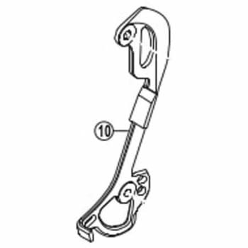 左プレート(SGSタイプ用) SHIMANO(シマノ)