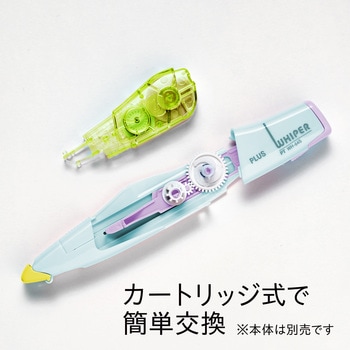 修正テープ ホワイパー (Whiper) PT 交換テープ (6m) PLUS(プラス)[文具]