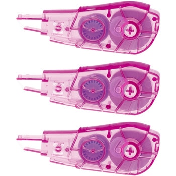 修正テープ ホワイパー (Whiper) PT 交換テープ 3個パック (6m) PLUS(プラス)[文具]