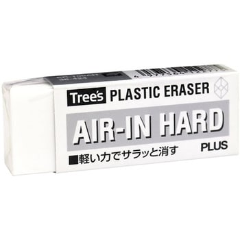 ER-100AH(36424) エアイン ハードタイプ プラス(文具) ホワイト色 入数