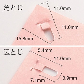 ペーパークリンチ プラス(文具) 針なしホッチキス 【通販モノタロウ】