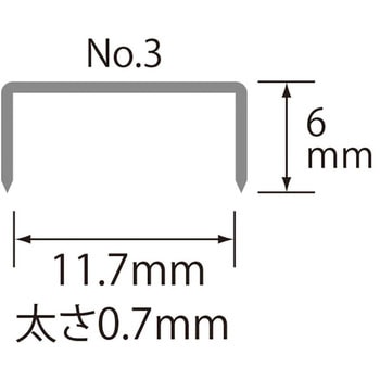 ホッチキス針 PLUS(プラス)[文具]