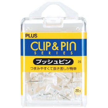 CP-106P(35365) プッシュピン 1箱(20個) PLUS(プラス)[文具