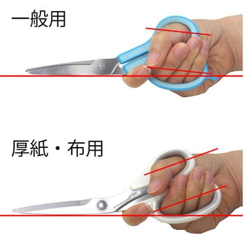 ハサミ 布用 ステンレス ドレスシザーズ ケース付 プラス(文具)