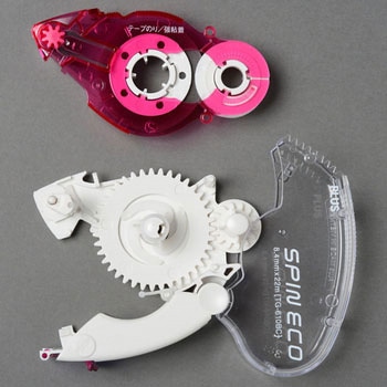 テープのり SPIN ECO スピンエコ 強粘着 (22m) PLUS(プラス)[文具]