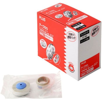 テープのり TAPE GLUE ECO テープグルーエコ 強粘着 (10m) PLUS(プラス)[文具]