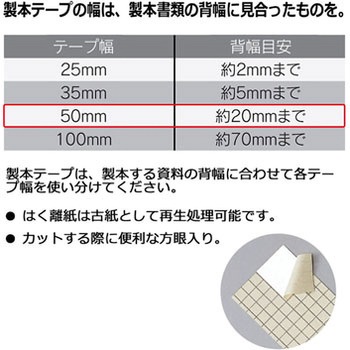 製本テープ 紙クロステープ PLUS(プラス)[文具]