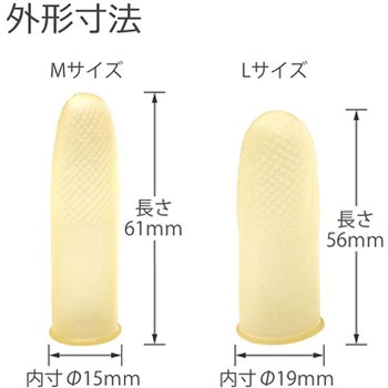 指サック アメ色 PLUS(プラス)[文具]