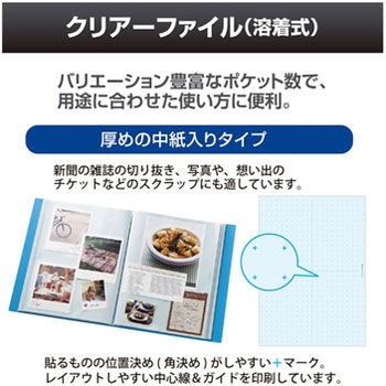 デジャヴカラーズ クリアーファイル(溶着式) プラス(文具)