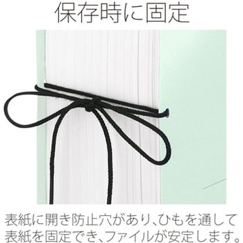 背幅伸縮フラット セノバス エコノミー 樹脂とじ具