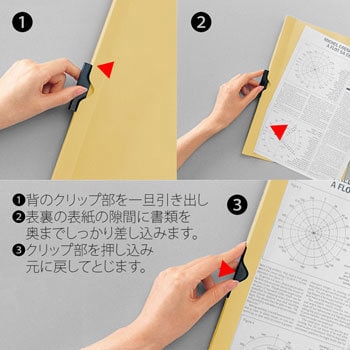 FS-141PH(422635) スライドクリップファイル 1冊 プラス(文具) 【通販