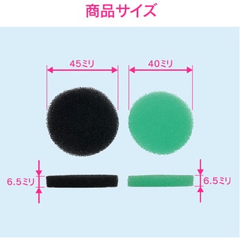 ガオナ 風呂水給水用フィルター 内部部品のみ (内部フィルター 交換用 3個) GAONA(ガオナ)
