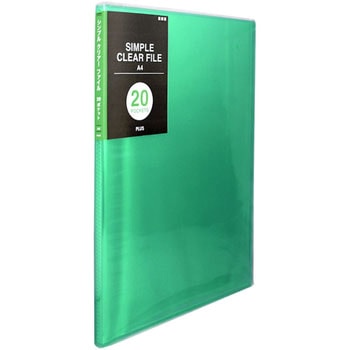 シンプルクリアーファイル PLUS(プラス)[文具]