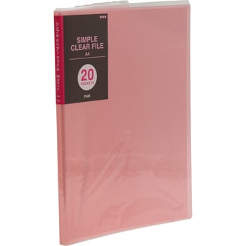 シンプルクリアーファイル PLUS(プラス)[文具]