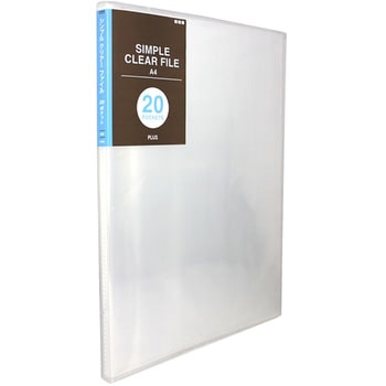 シンプルクリアーファイル PLUS(プラス)[文具]