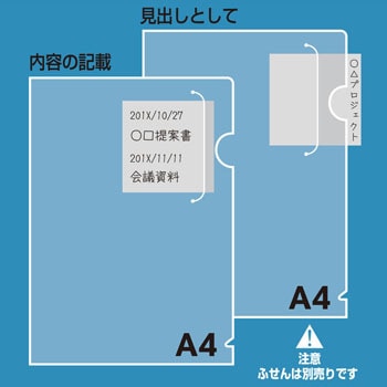 ふせん活用クリアホルダー プラス 文具 クリヤーホルダー 通販モノタロウ Fl 1ho 148