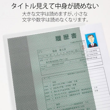 カモフラージュホルダー仕切り付・3ポケット PLUS(プラス)[文具]