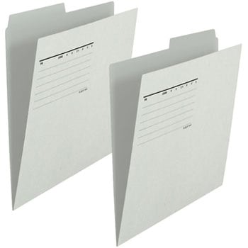 カットフォルダー A4マチなし 2山 PLUS(プラス)[文具]