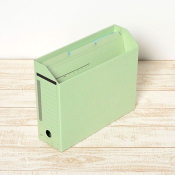 カットフォルダー A4マチなし 3山 プラス(文具)