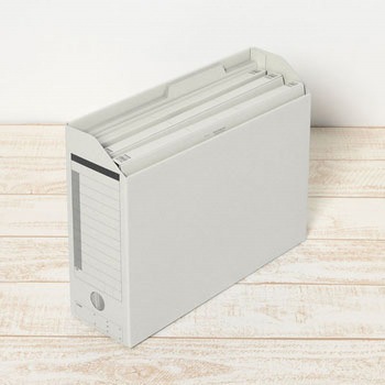 ボックスファイル A4 ヨコ ファイルボックス PLUS(プラス)[文具]