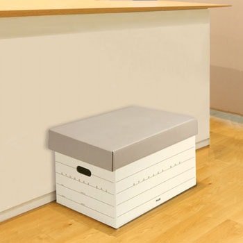 ストレージボックス フタ付き 分離タイプ PLUS(プラス)[文具]