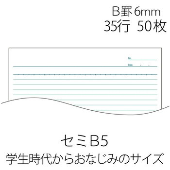 ノートブック セミB5 プラス(文具)