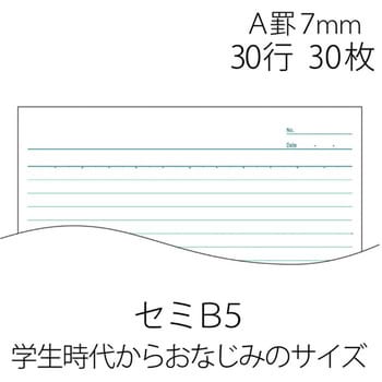 NO-003AS-10P(76729) パックノート セミB5 1パック(30枚×10冊) プラス