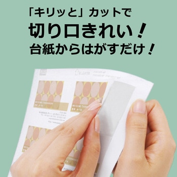 いつものカード「キリっと片面」名刺・表示用 PLUS(プラス)[文具]
